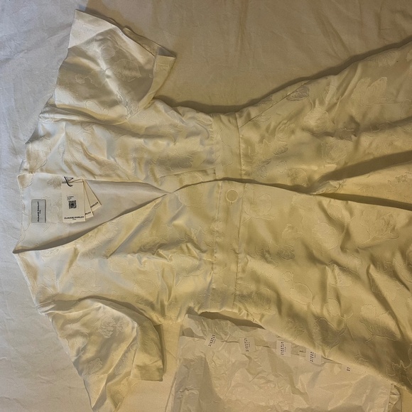 NWT - Off-White Dress Claudie Pierlot - Picture 6 of 8